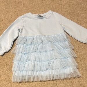 Light Blue Tulle Dress